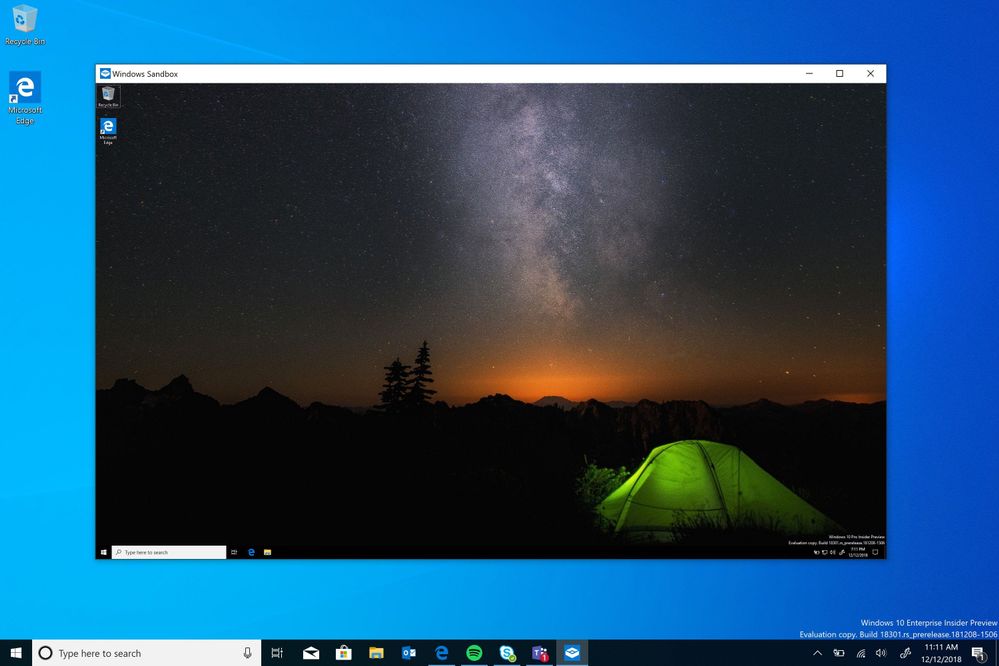 changes in windows 10 1903