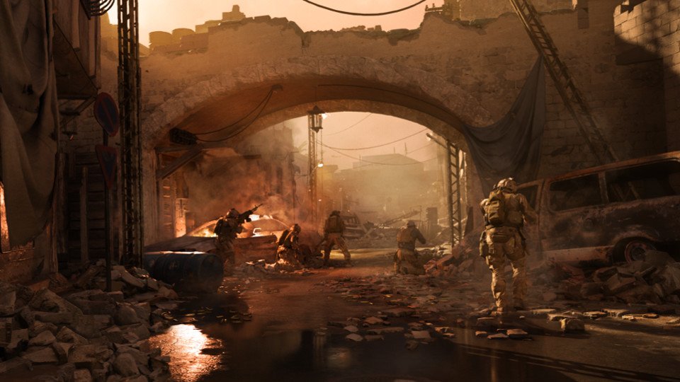 Cena de  Call Of Duty:Modern Warfare.   Imagem: Divulgação