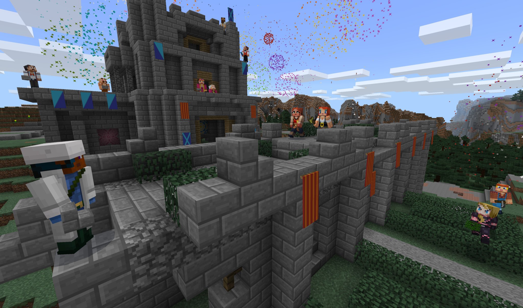 minecraft_castle_celebration_fireworks.j