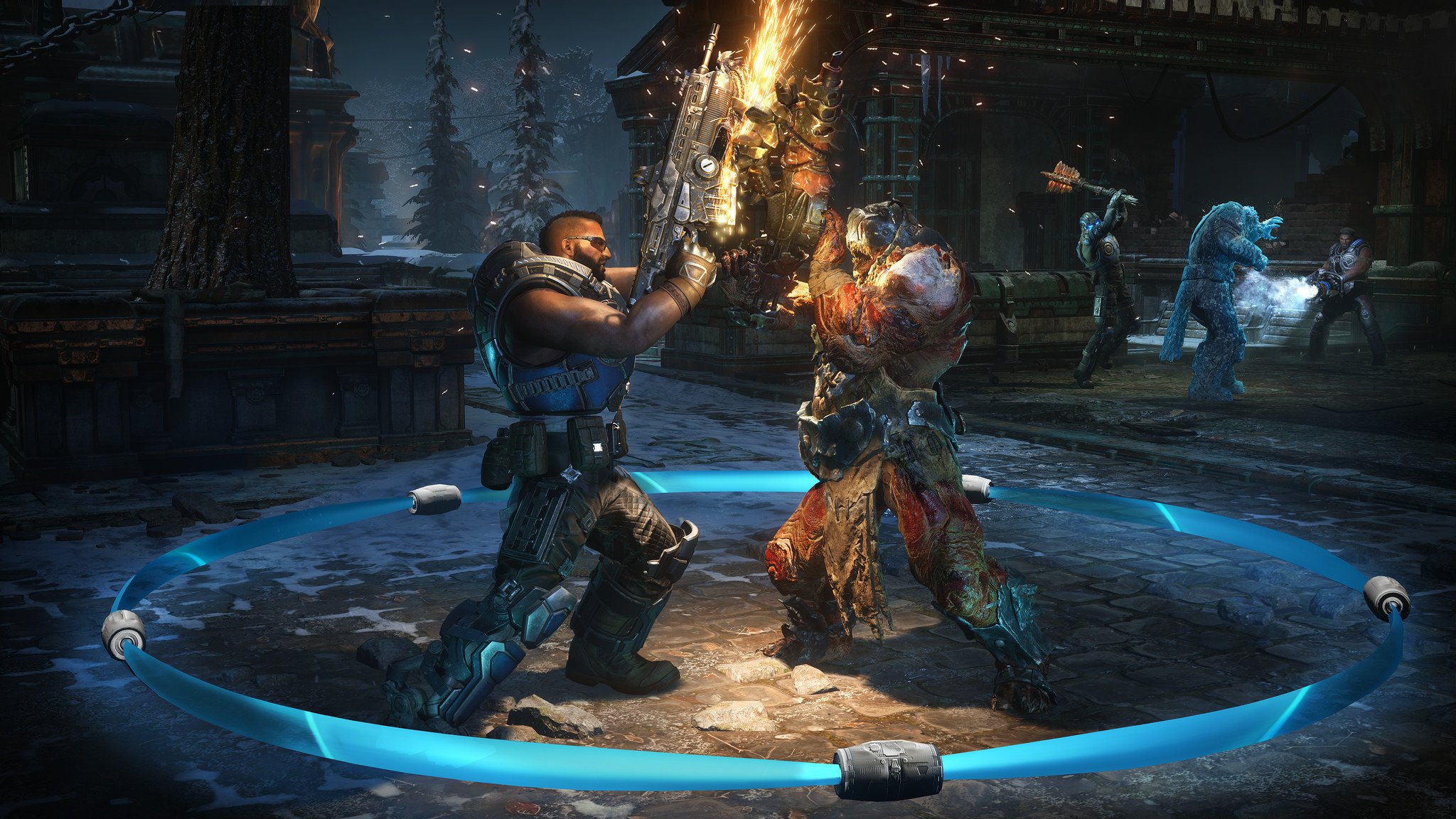 Image result for gears 5 versus tech test in July games