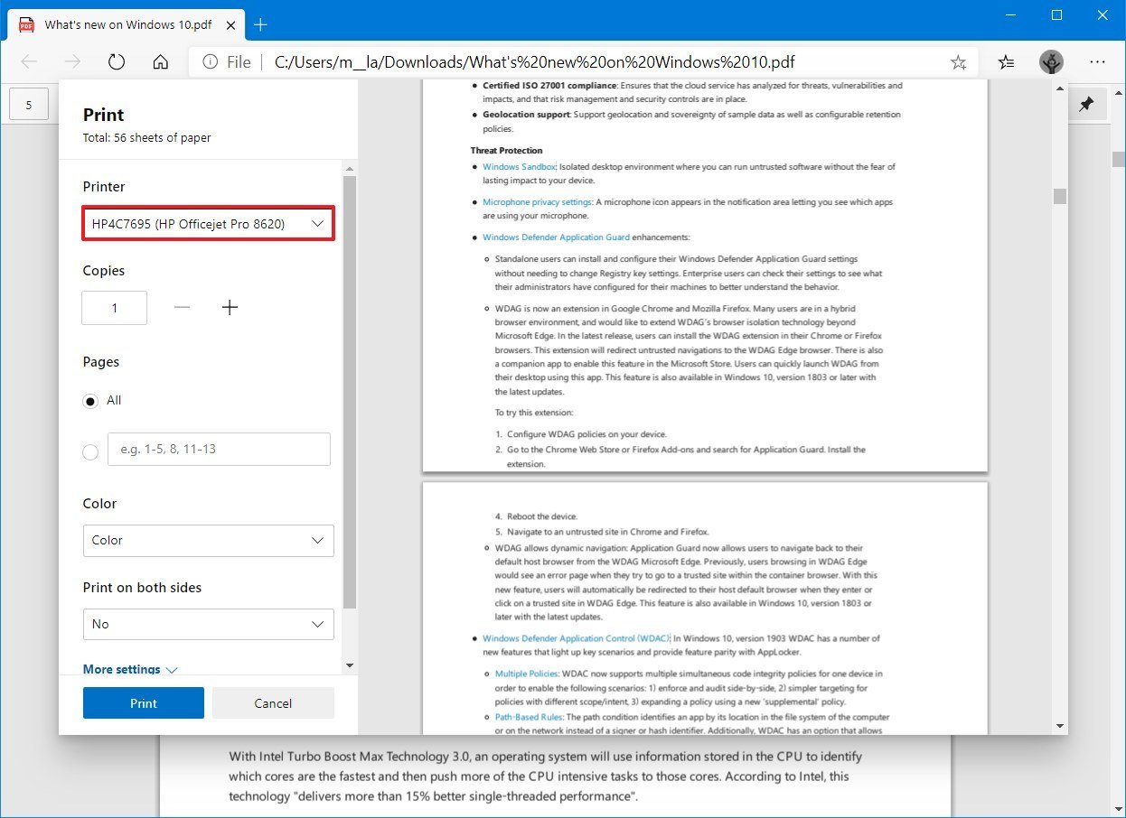 How to use PDF viewer on new Microsoft Edge Chromium  Windows Central