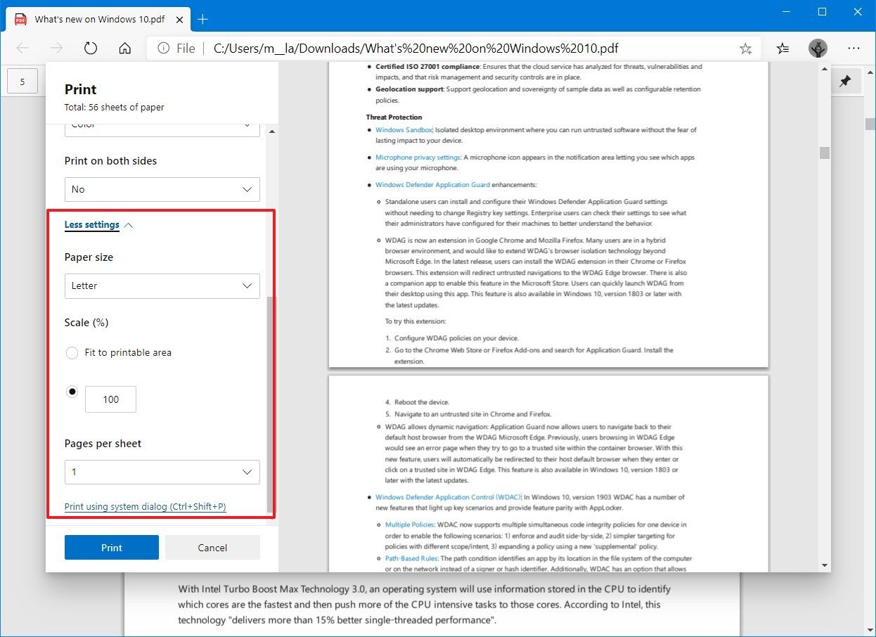 How to use PDF viewer on new Microsoft Edge Chromium  Windows Central