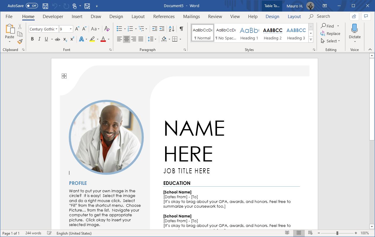 How to create custom Microsoft Word templates in Office  Windows Intended For Another Word For Template