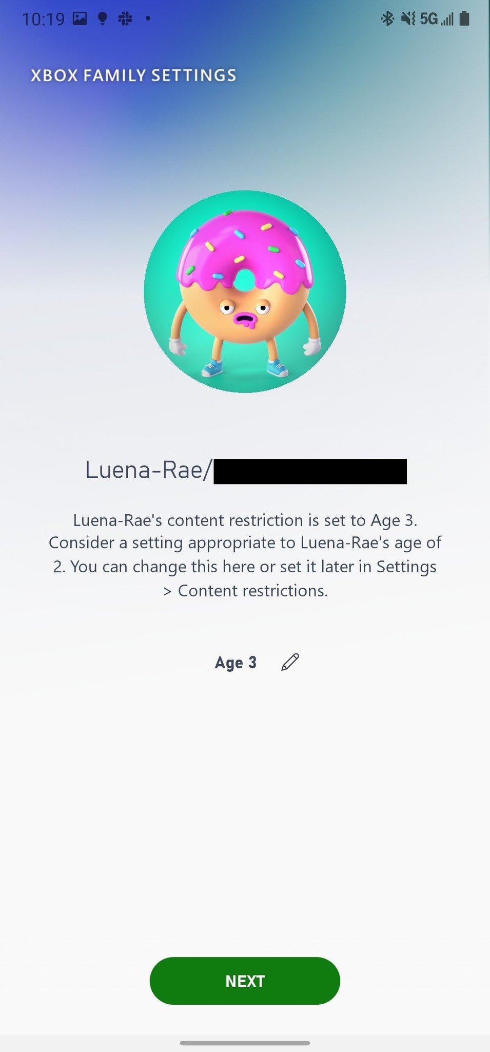 appropriate age for xbox