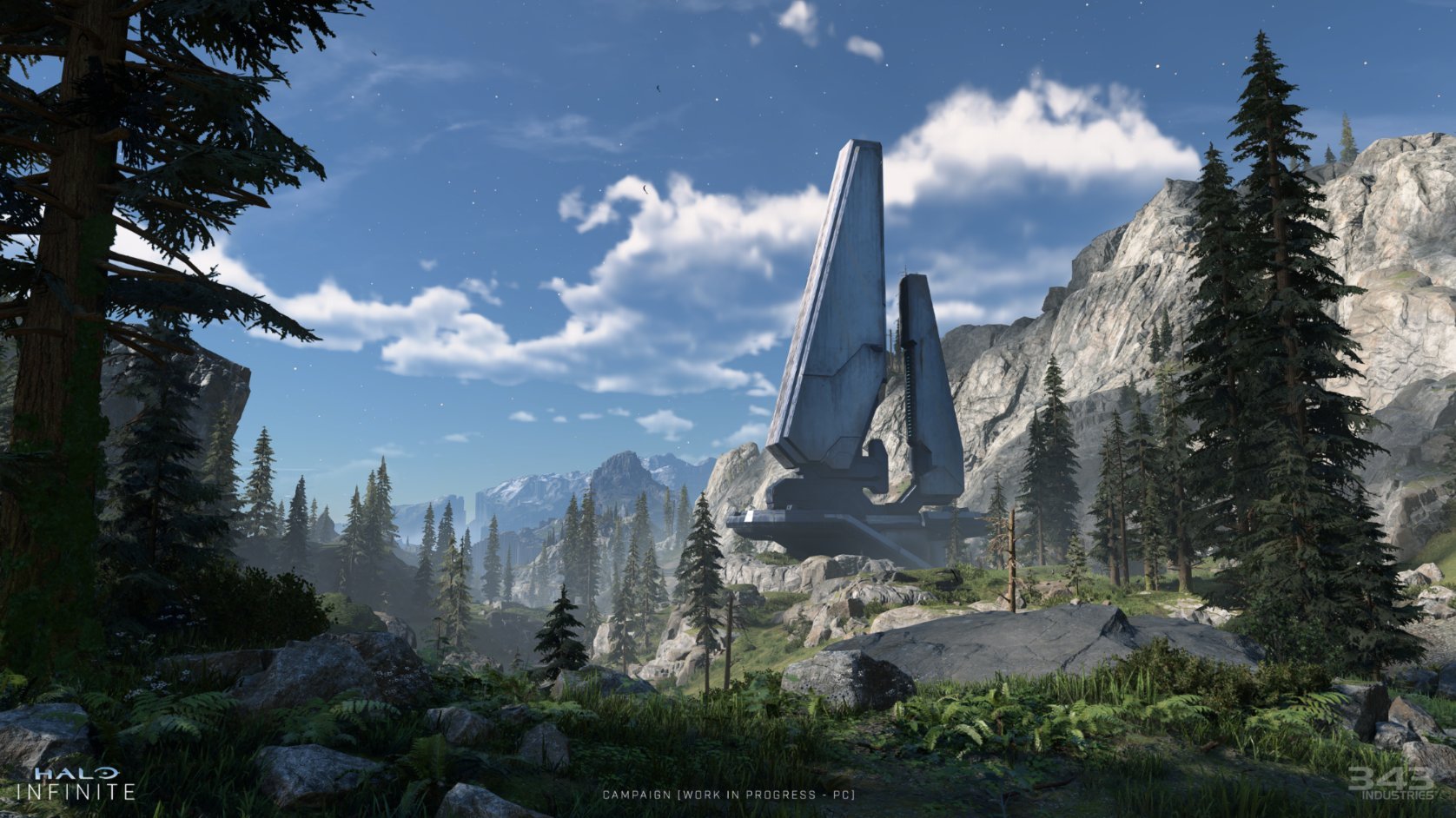 Halo Infinite world design details shown off in new update | Windows Central