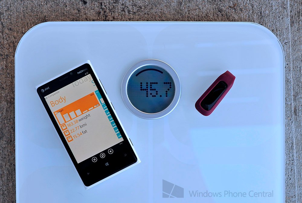 Fitbit Aria A Scale With Wifi Oh Hell Yes Windows Central