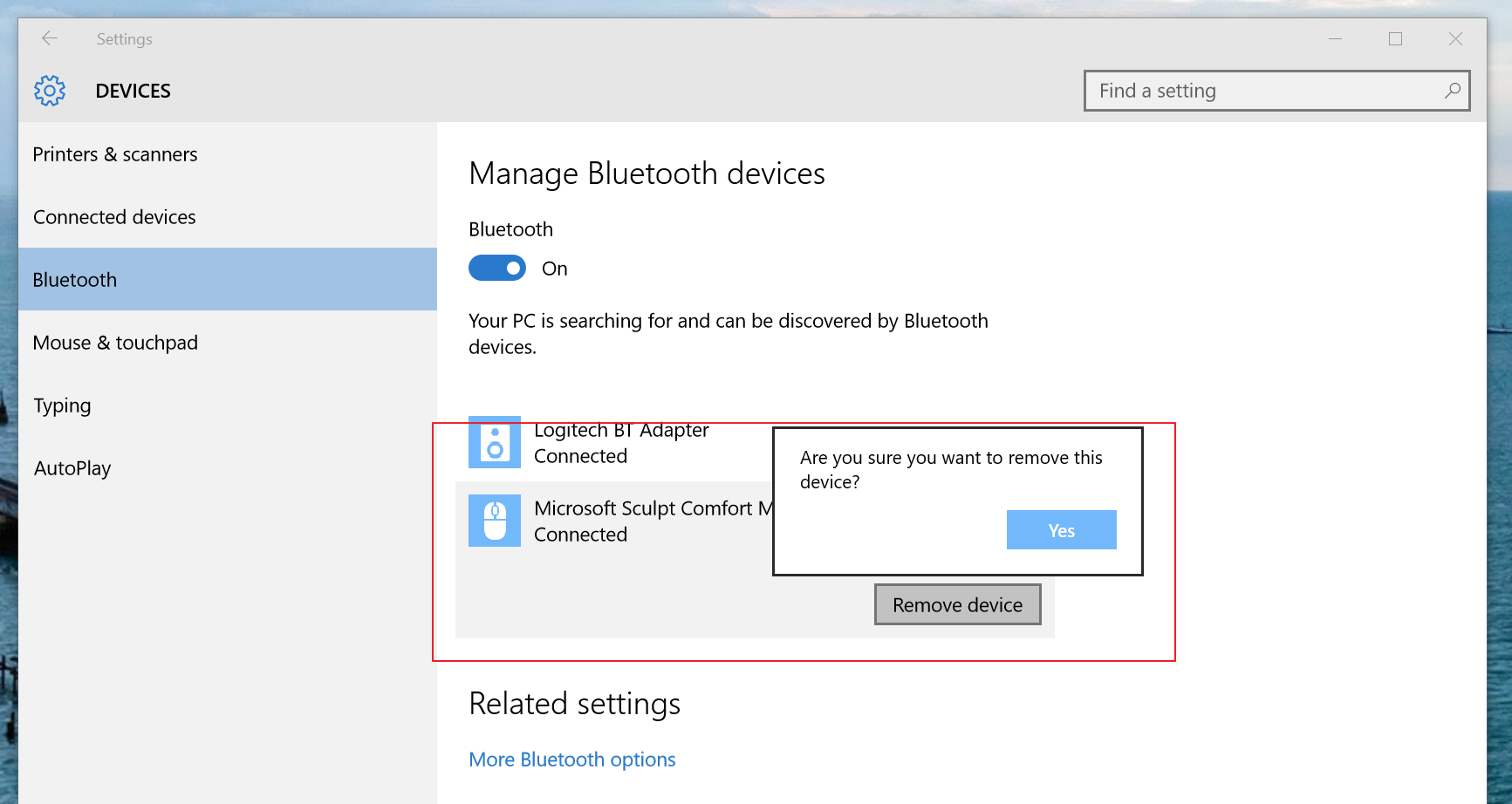 bluetooth will not work on windows 10
